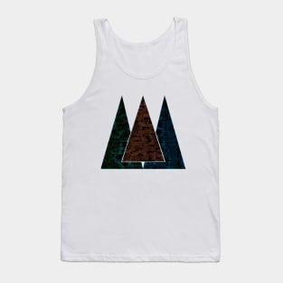 3 abstarct trianlges graphic Tank Top